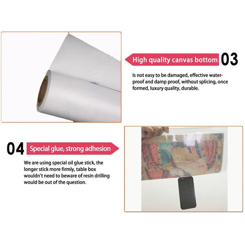 YIKEE diamond painting Santa Claus and elk full square mosaic paiting Y1198 | Diamond Painting Cross Stitch