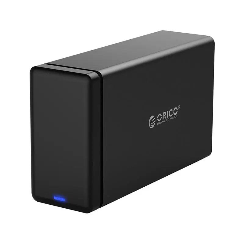 Чехол Orico Ns200C3 с 2 отсеками для жесткого диска type-C Ard, чехол для внешней док-станции с поддержкой Raid 20 ТБ, Usb3.1, 5 Гбит/с, Uasp, Hdd encloсур