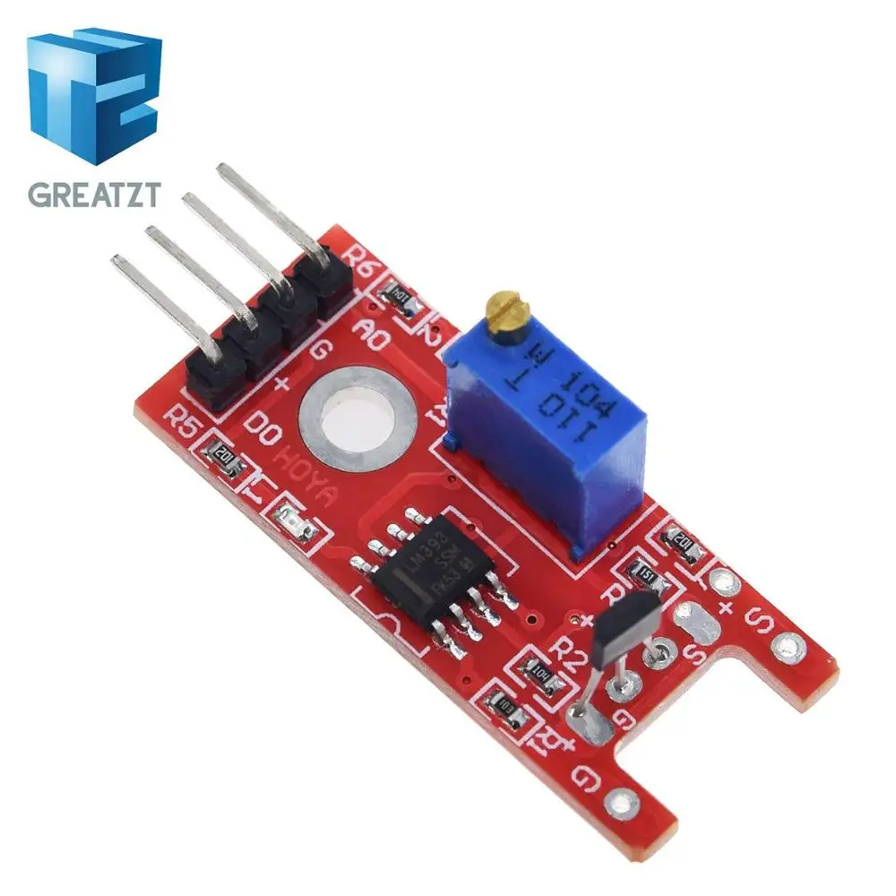 GREATZT умная электроника 4pin KY 024 линейные магнитные переключатели Холла счетчик