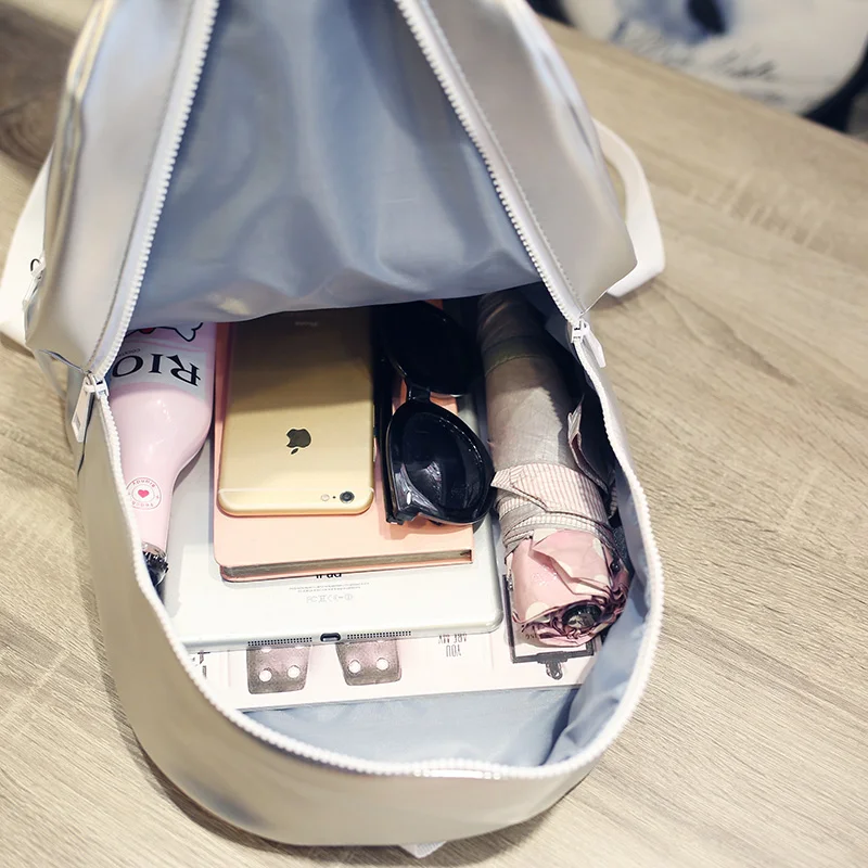 Голографический лазерный рюкзак для девочек школьная сумка женские сумки