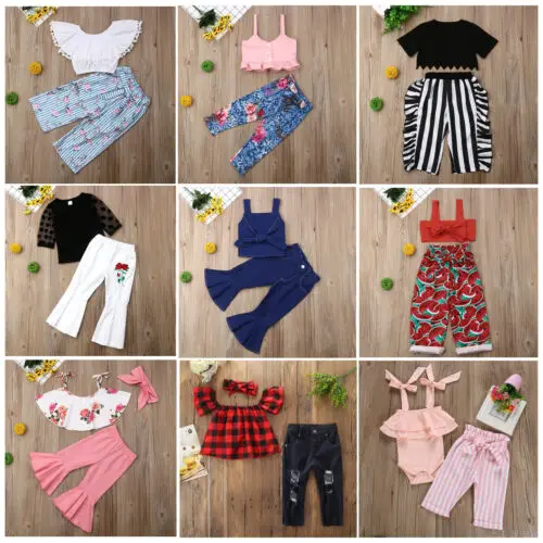 Одежда для маленьких девочек лето 2019 топы с короткими рукавами футболка +