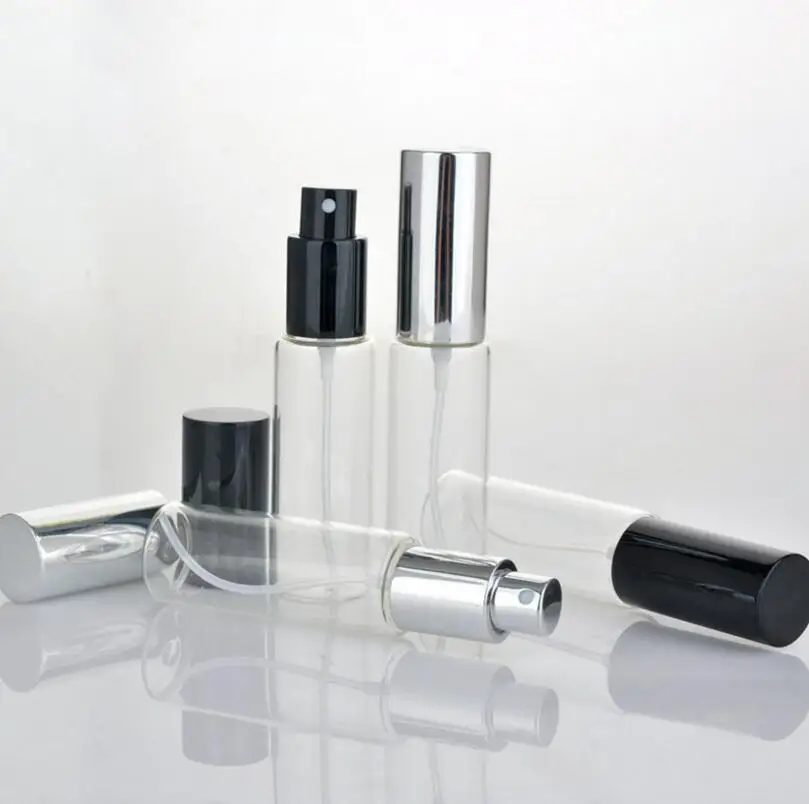 

Wholesale 30ML Portable Glass Perfume Bottle With Aluminum Atomizer Empty Cosmetic Case For Traveler