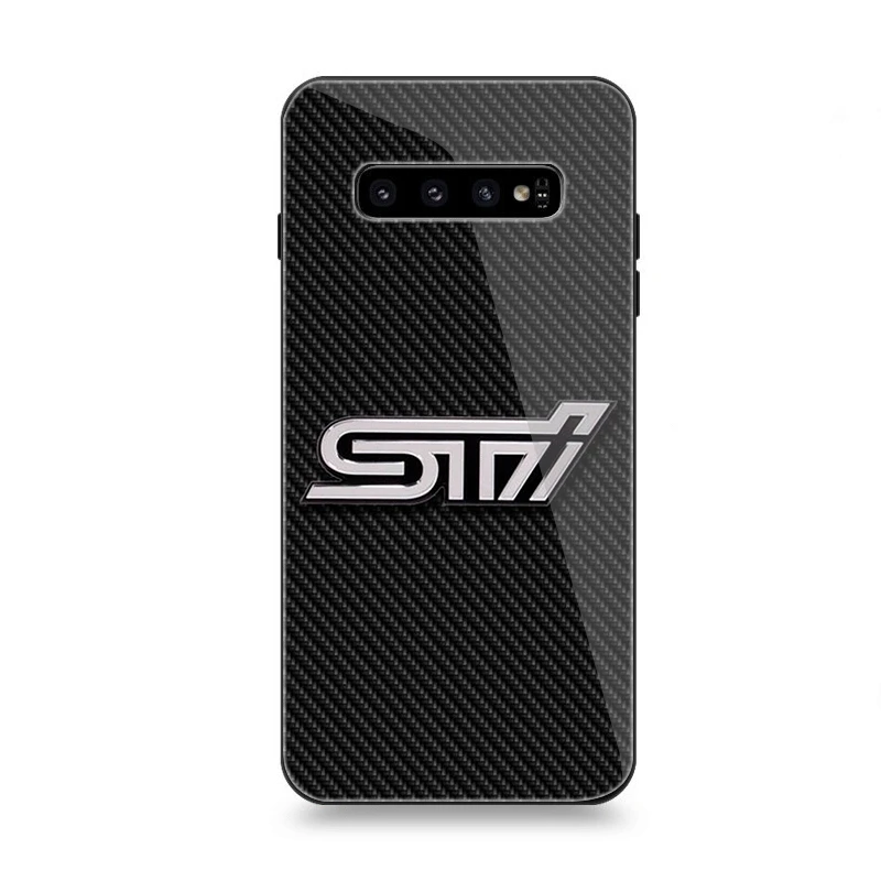 Мобильный чехол для телефона для samsung A10 A20 A30 A40 A50 A60 A70 S7 край S8 Plus Note 8 9 S10 крышка элегантный чехол автомобиля Subaru с логотипом Sti оболочки - Цвет: G8