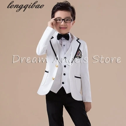 Новая мода 2016 блейзеры высокого качества для маленьких мальчиков детей костюм на