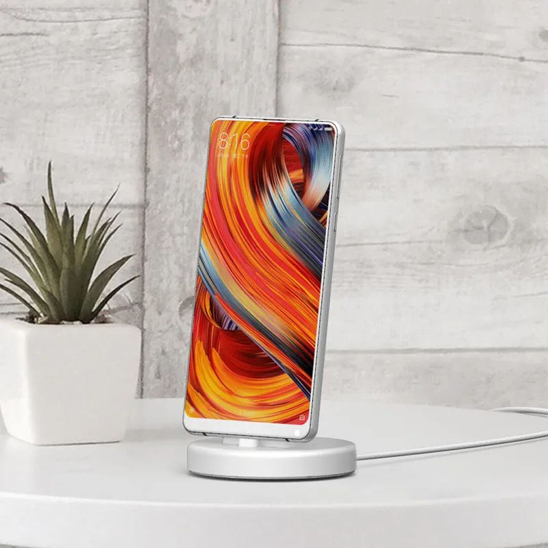 Xiaomi Panki Wireless Charger and phone stand for xiaomi 18W Fast Wireless Charging pad for Samsung S9/S9+ S8 Note 9 9