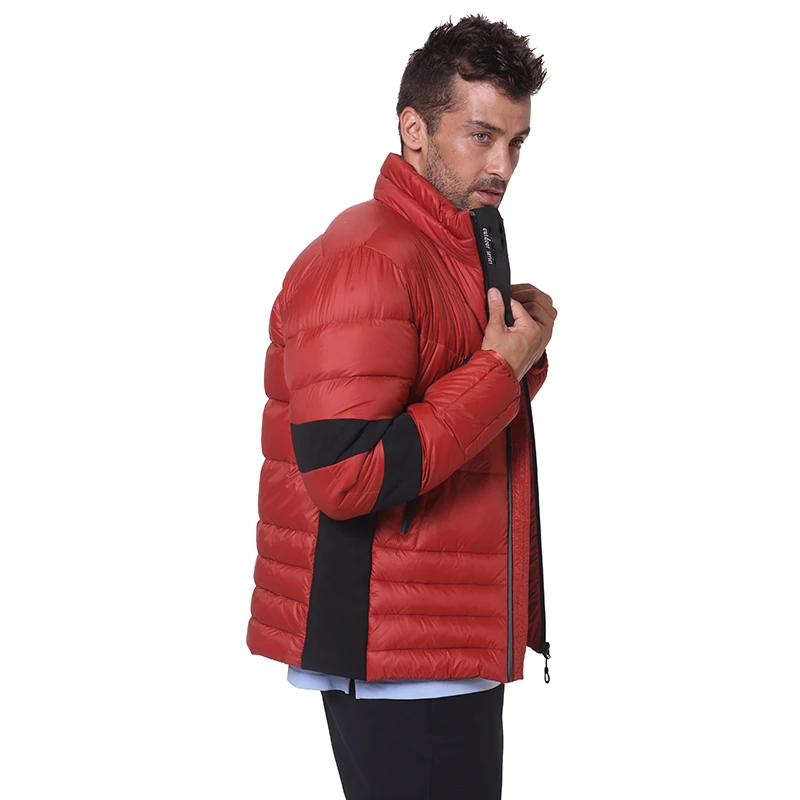 UNITRENDY 2022 New Style Man Winter Autumn Down Jacket 90% White Duck Down Jackets Mens Lightweight Packable Down Jacket Outwear