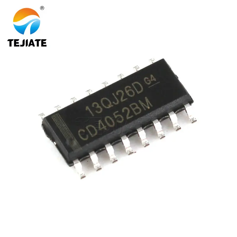 10 шт./лот CD4052 CD4052BM SOP16 HCF4052|Интегральные схемы| |