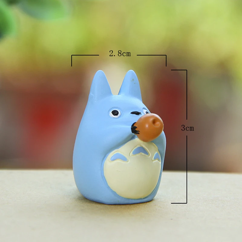 1 шт. 20 Стиль синий Тоторо Рисунок Игрушечные лошадки DIY Миядзаки Мой сосед