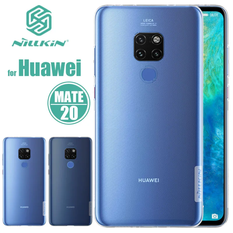 Для huawei mate 30 20 Pro чехол Nillkin TPU 0,6 мм тонкий прозрачный мягкий силиконовый чехол для телефона для huawei mate 30 20 Pro Чехол