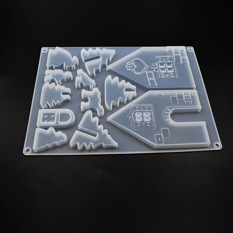 Красивый 3D дом Aomily фотообои для украшения выпечки|Принадлежности выпечки| |