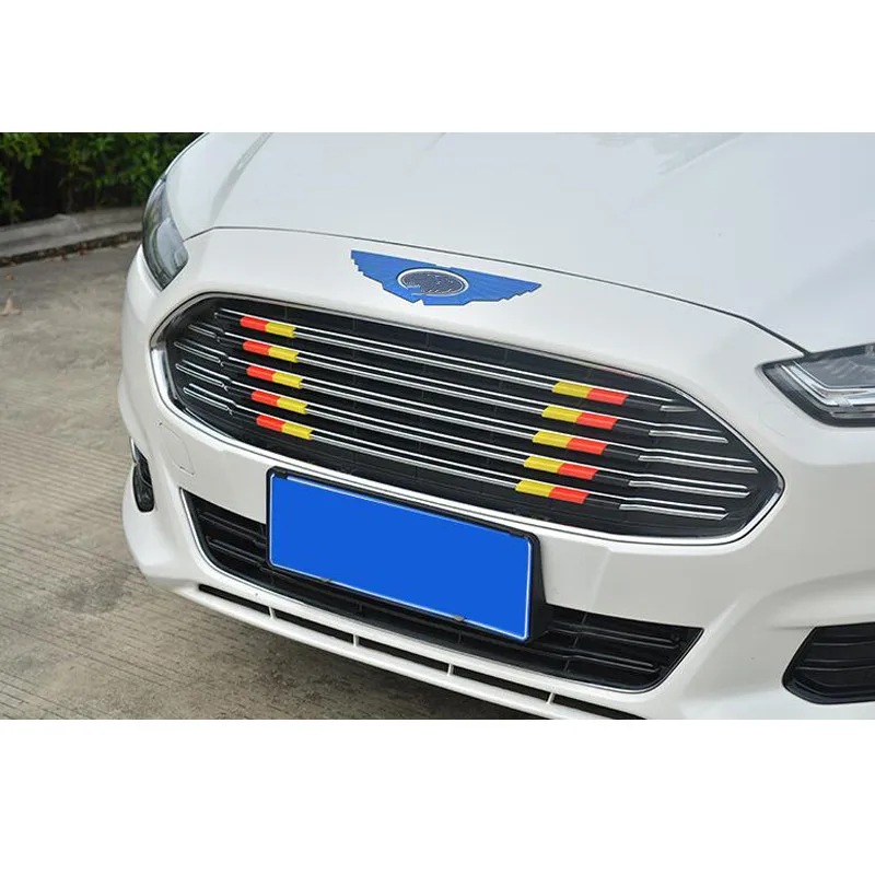 3D ABS Немецкий флаг Стиль внешние автомобильные аксессуары для Ford Mondeo Focus 2015-2018
