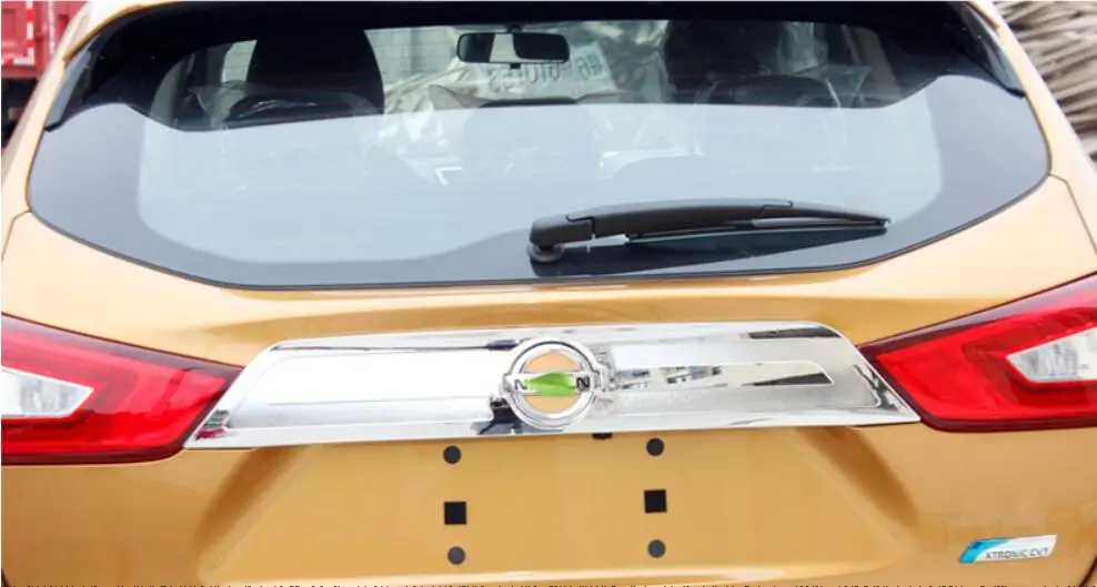 Бесплатная доставка нержавеющая сталь/ABS хромированный автомобиль над задней