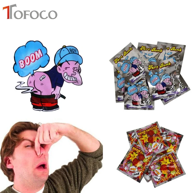 TOFOCO 10 пакетов/лот Фарт бомба сумки ароматные/вонючий вонь взрывающиеся мини