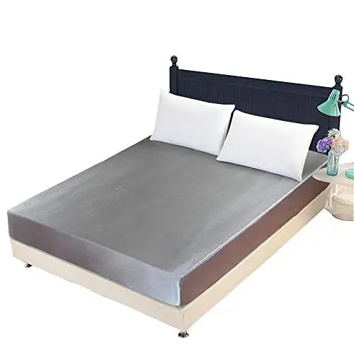 Простыня атласная однотонная 1 шт. | Дом и сад