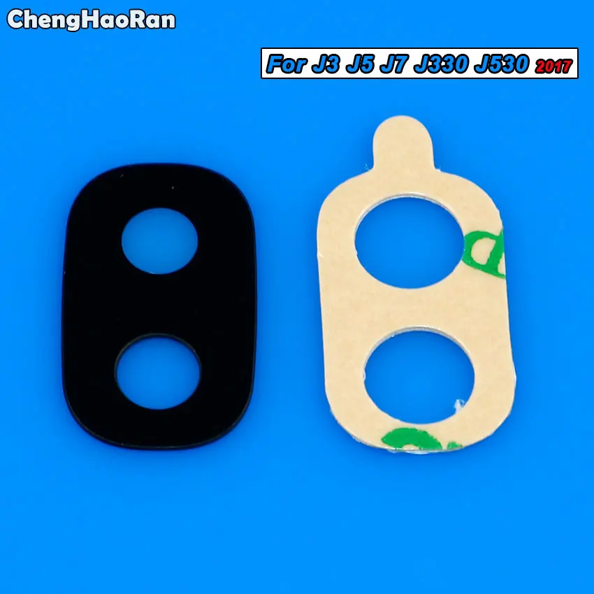 ChengHaoRan задняя Камера Стекло объектив с Стикеры для samsung Galaxy J3 J5 J7 J310 J510 J710 J330 J530 J730