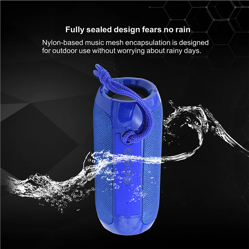 Наружная bluetooth Колонка Водонепроницаемая портативная беспроводная акустическая