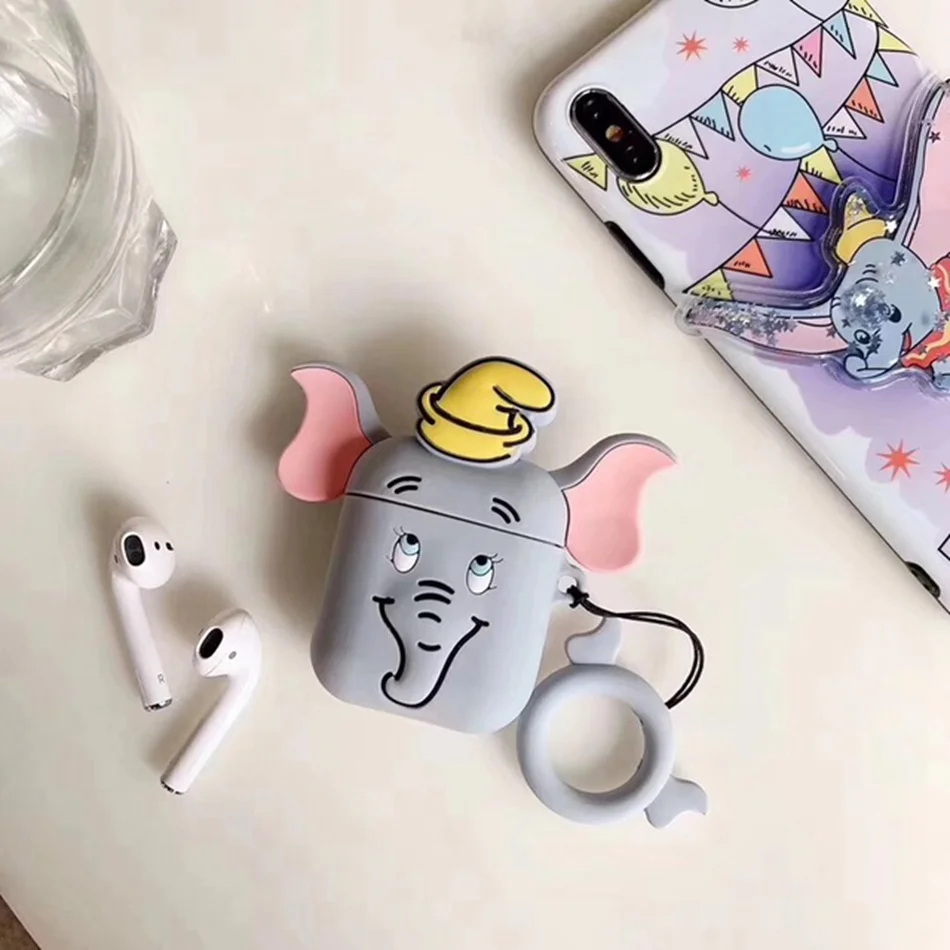 23 Чехол для наушников для Airpods, силиконовый чехол, Мультяшные милые чехлы для наушников для Air Pods, чехол s для Apple, Earpods, наушники, аксессуары 2 - Цвет: 23