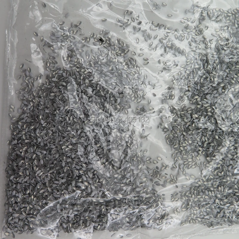 1 упаковка блестящий маленький металлический гвоздик для ногтей | Красота и