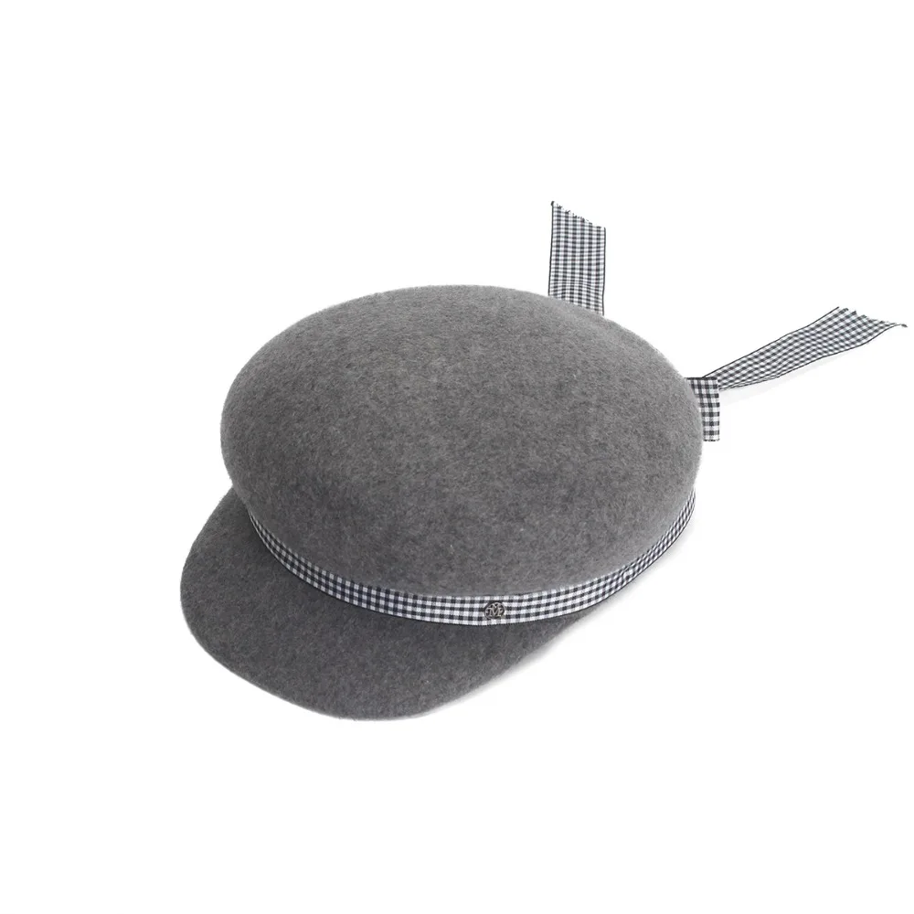 Осенне-зимние шерстяные кепки ROSELUOSI для газетчика женщин Осенняя шерстяная шапка