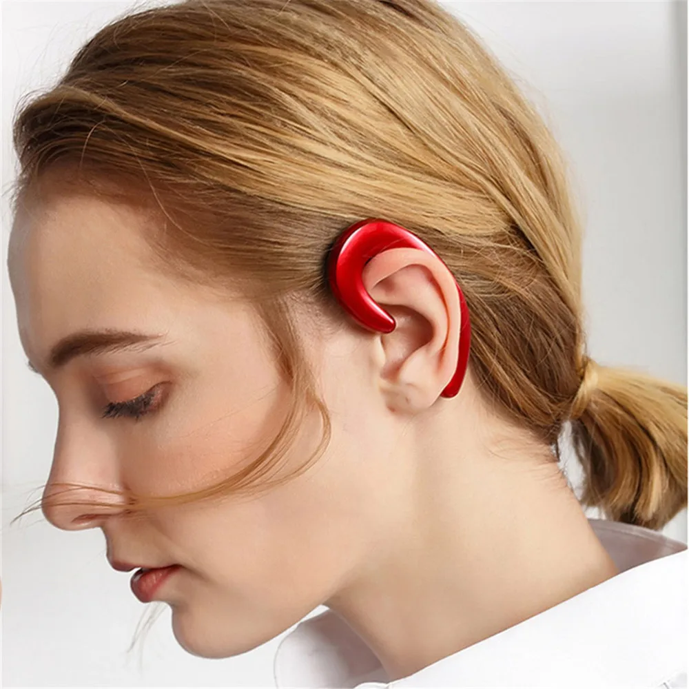 Беспроводные наушники K8 с костной проводимостью bluetooth-гарнитура микрофоном fone de