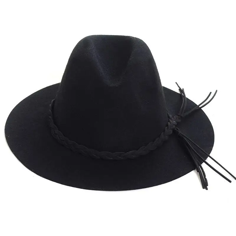 2016 new wool hats Classic fedora Jazz Bullfighting hat church woman toca masculina simple maison michel free shipping|maison michel|church hatshat