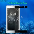 Для Sony Xperia XA2  Dual H3113 H3123 H3133 H4113 5,2 дюйма закаленное стекло с полным покрытием 9H 2.5D Премиум Защитная пленка для экрана