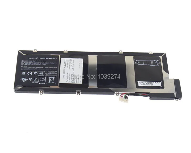 Оригинальный аккумулятор SL04XL для ультрабука 14-3000 665054-171 HSTNN-IB3J TPN-Q105 | Компьютеры и