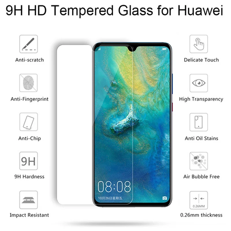 Закаленное стекло для Huawei Honor Mate 20 X зеркальная защитная пленка экрана 20X жесткая