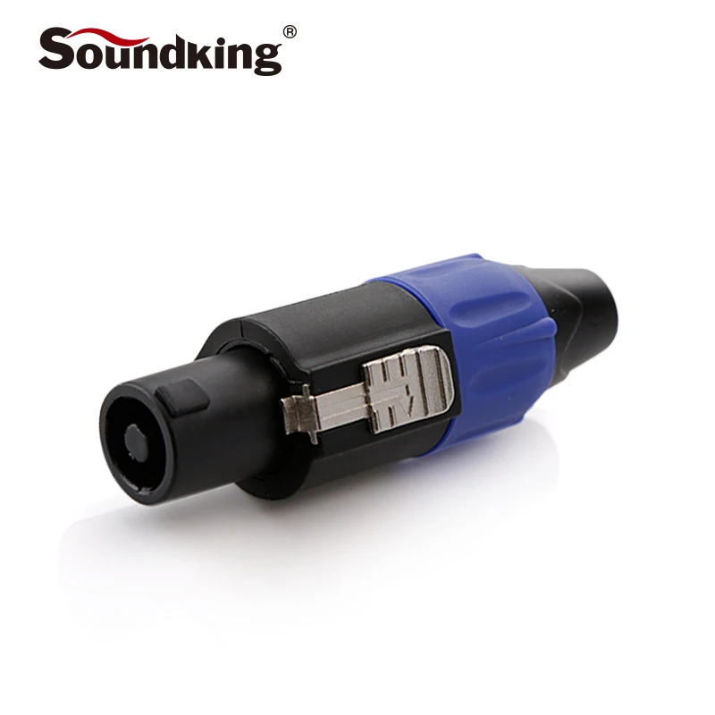 Soundking высокое качество 4Pin СПИКЕР кабельный разъем 4 полюсный штекер мужской