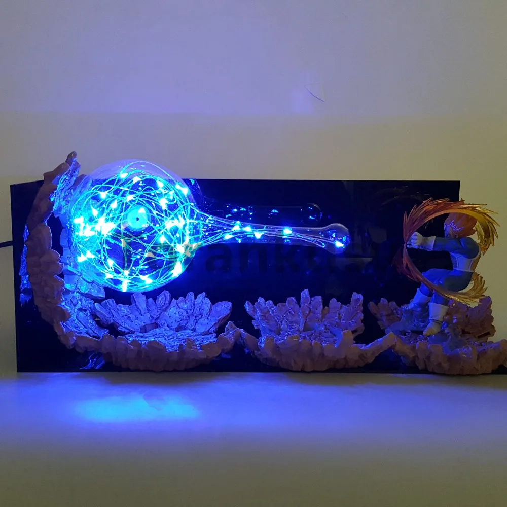 Ночной светодиодный светильник Vegeta Kamehameha DIY ing фигурки аниме Рождественское