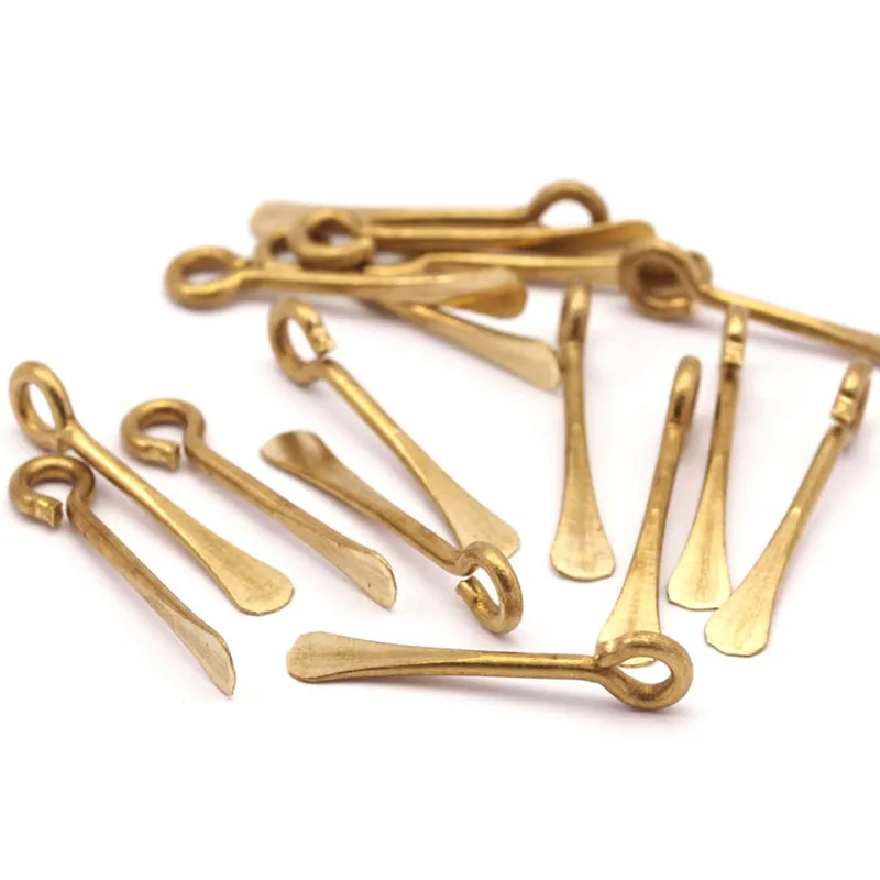 12 шт. .. Необработанные латунные штифты (без никеля и свинца) sz (20x1 2 мм) D347|eye pins|raw