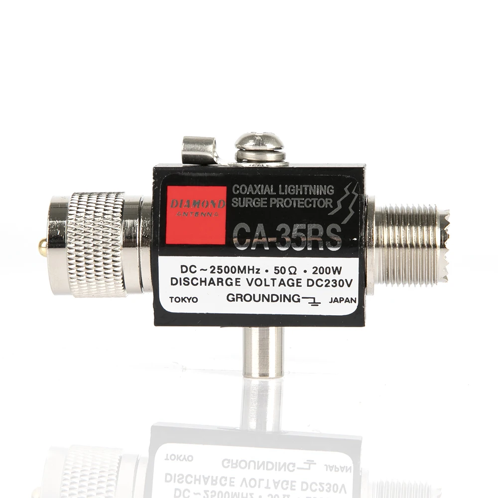 CA 35RS PL 259/SO239 разъём Lightning Arrester двухсторонний радиоприемник повторитель