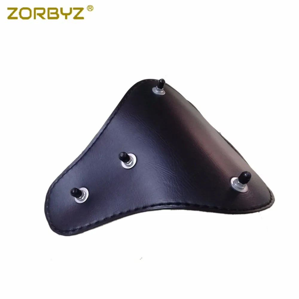 ZORBYZ мотоциклетное Ретро коричневое сиденье из искусственной кожи крокодила в