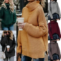 s xl women casual leisure winter sweater women casual leisure winter clothes turtleneck long sleeve sweater