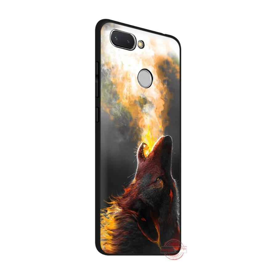 WEBBEDEPP Wolf Collage art мягкий чехол для телефона Redmi Note 8 7 6 5 Pro 4A 5A 6A 4X Plus S2 Go чехлы |