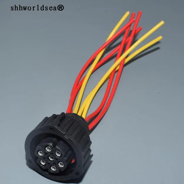 Shhworld 1 5 мм 7 Pin 967650 гнездовой разъем для датчика Автомобильный с кабелем оболочка