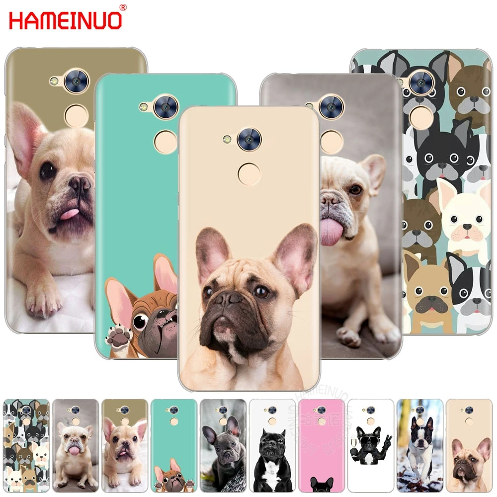 HAMEINUO щенок французского бульдога чехол для сотового телефона Huawei Honor 4A 5A 6A 6C 6X 8 9