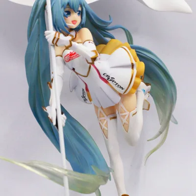 Аниме Хацунэ Мику гоночная подвижная фигурка ПВХ коллекционная игрушка подарок