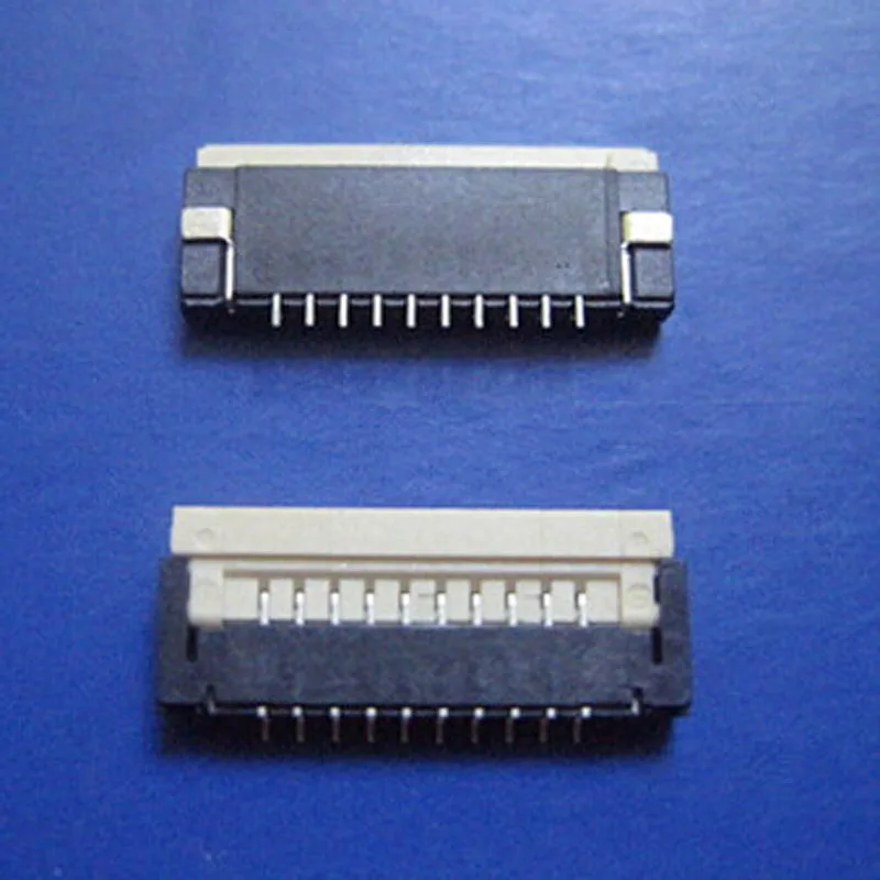 Позолоченные гибкие кабельные розетки FFC 14-контактный разъем FPC 1 0 интервал