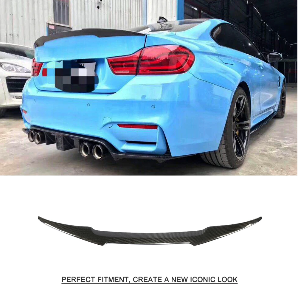 Задний спойлер для багажника из углеродного волокна BMW F82 M4 Coupe 2014-2019 задний крышки