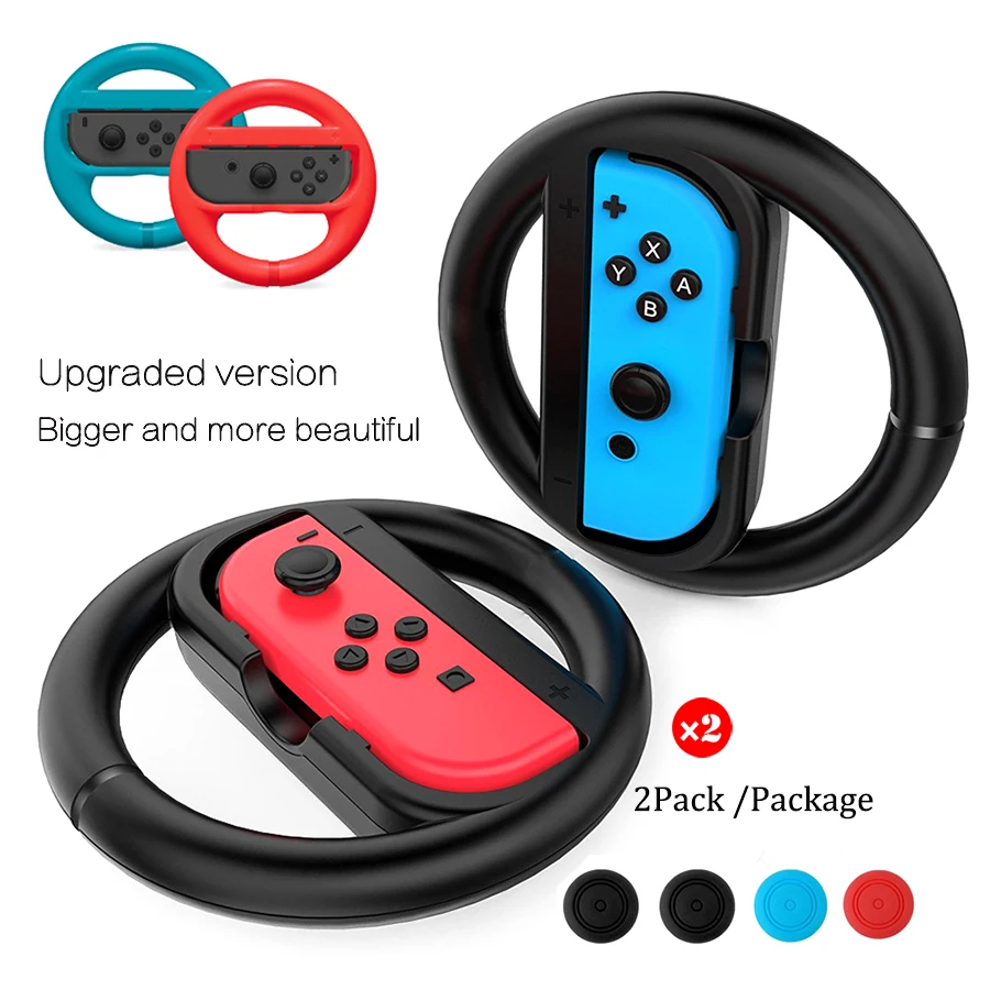 KYVG 2 шт. большая гоночная игровая подставка на руль для Nintendo Switch в упаковке