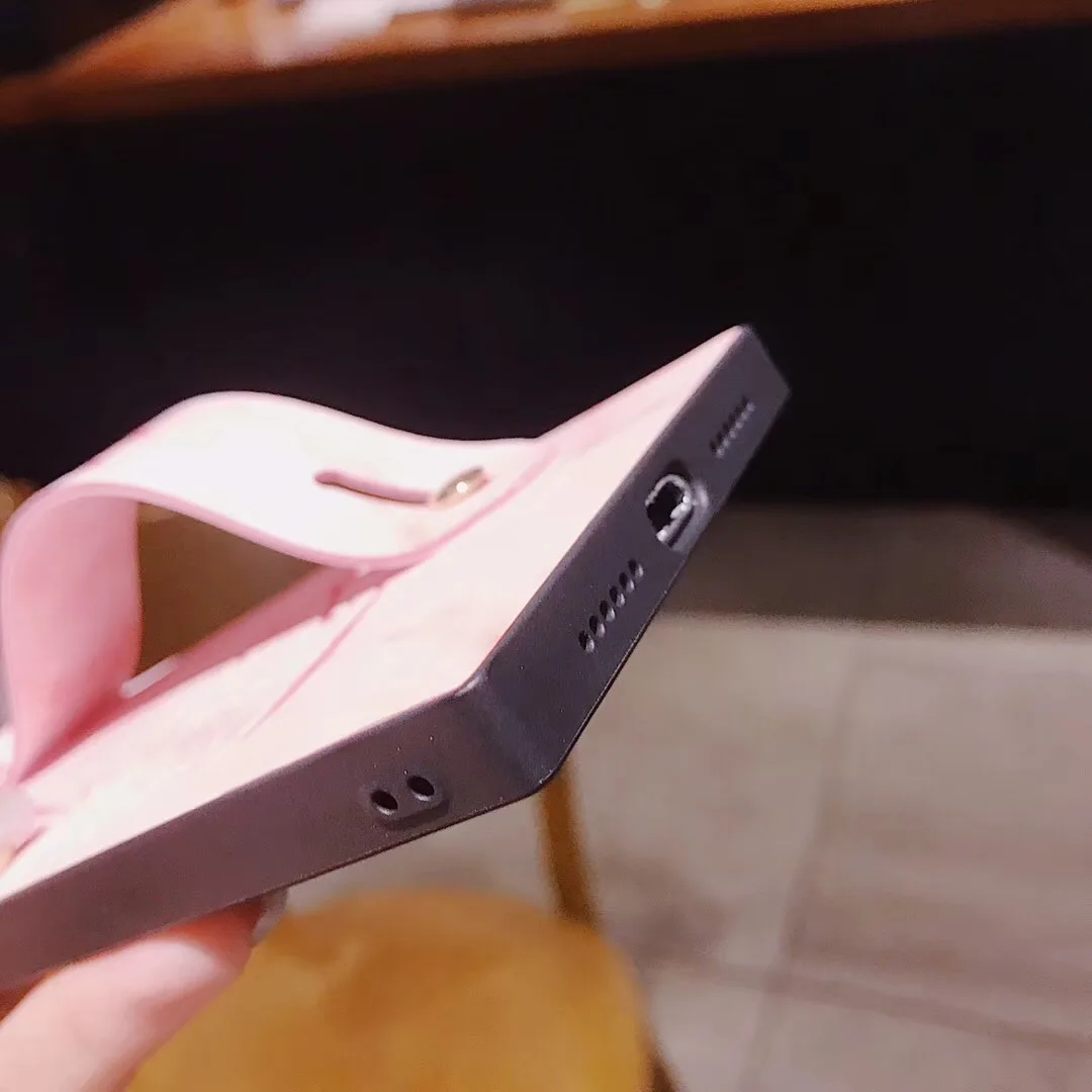 Hxairt розовый браслет love квадратный чехол для iPhone X 8 7 6 s плюс ТПУ Силиконовая задняя