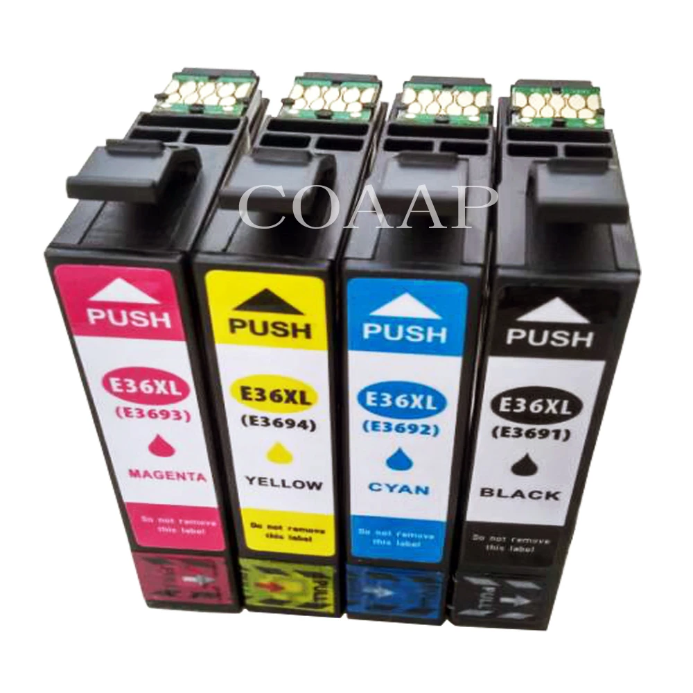 Совместимый 36XL T3691 Черный чернильный картридж для EPSON Expression Home XP 235a 332a струйный