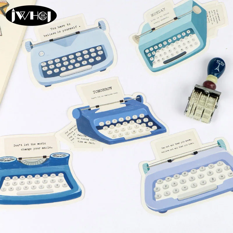 30 шт. винтажная открытка пишущая машинка клавиатура карта гетероморфизма День