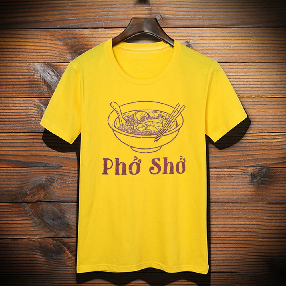 Pho Sho забавные вьетнамские кухни ФУДИ шеф повара еда печати мужские