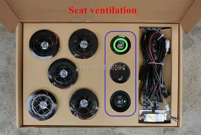 

12v car seat cooler auto chair ventilation
