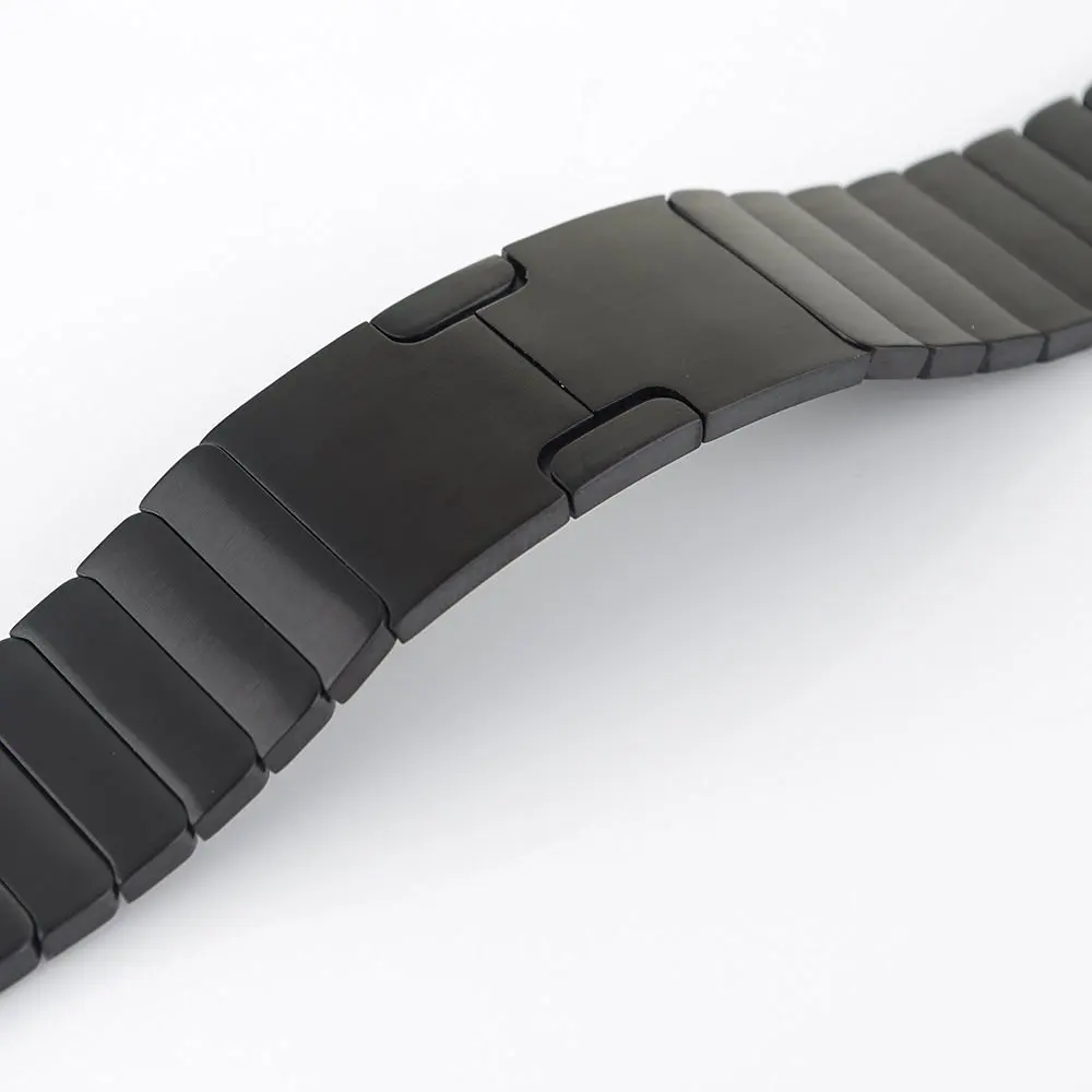 Модные наручные часы для apple watch series 5 4 3 2 1 ремешок из нержавеющей стали для iwatch edition 38 4 42 44 мм браслет