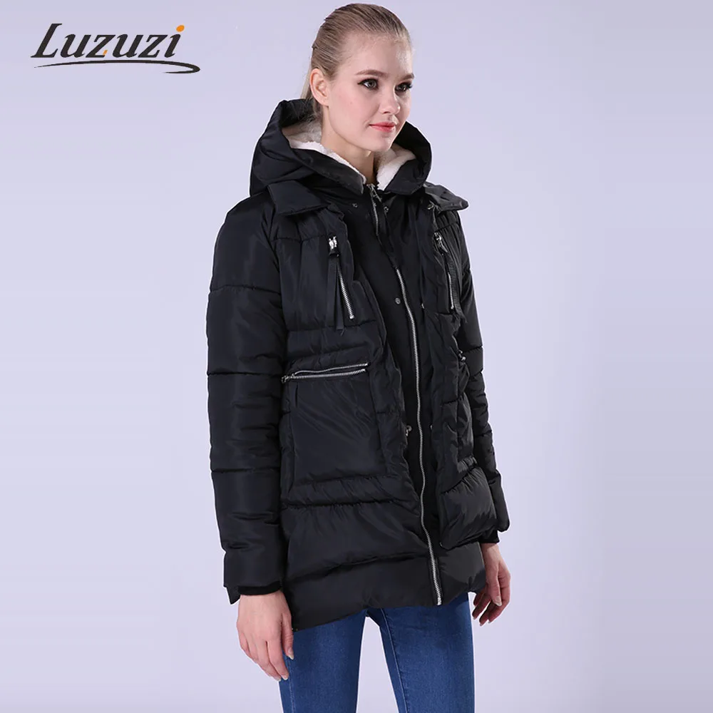 Зимние куртки и пальто женские парки толстые ватные особенно s Верхняя одежда