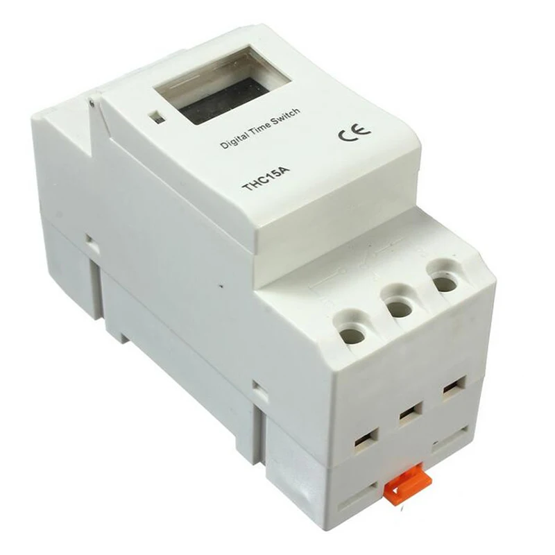 Высококачественный цифровой программируемый таймер THC15A на din рейке 220 240 В 16 А