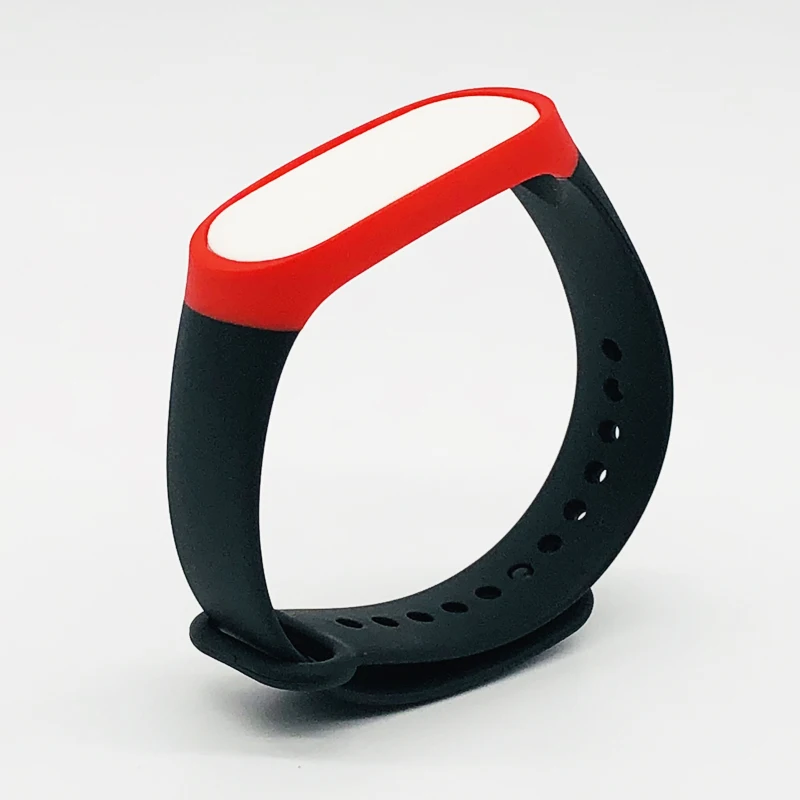 Цветной ремешок для Xiaomi Mi Band 3 силиконовый браслет аксессуары наручных